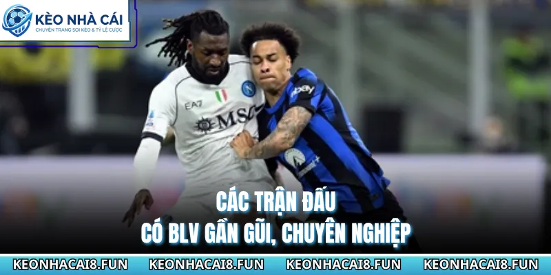 Serie A 28 Các trận đấu có BLV gần gũi, chuyên nghiệp