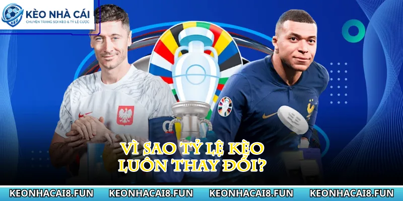 KÈO NHÀ CÁI 25 Vì sao tỷ lệ kèo luôn thay đổi